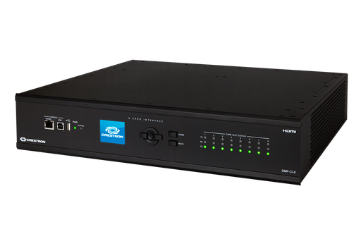 [DMF-CI-8] Crestron DMF-CI-8 DigitalMedia-kaartbehuizing met 8 sleuven voor DM-NVX-C en DMCF
