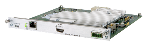 [DM-NVX-D30C] Crestron DM-NVX-D30C DM NVX 4K60 4:4:4 HDR Network AV Decoder Card