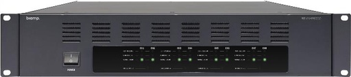 [912.0658.900] Biamp 19" 8-channel Power Amplifier 250/125W 4/8Ω - REVAMP8250