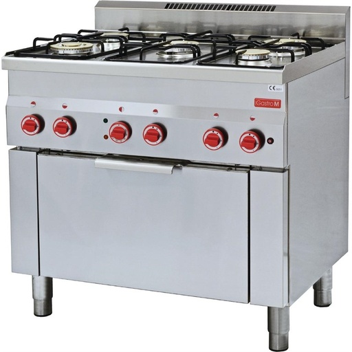 [GN014] Cuisinière à Gaz Gastro M 600 90cm x 60cm CFGE - GN014