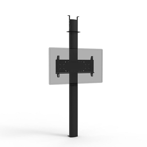 [CFS27BV84] ErgoXS CFS27AV44B Floor/Ceiling TV Stand 85kg VESA 800x400 Black