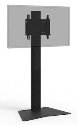 [FSM18BV44B] ErgoXS FSM18BV44B Single Column TV Stand 90kg Black