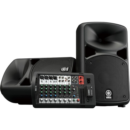 [STAGEPAS 600BT] Yamaha Pro STAGEPAS 600BT Stereo PA systeem 2 speakers + Mengpaneel - STAGEPAS 600BT