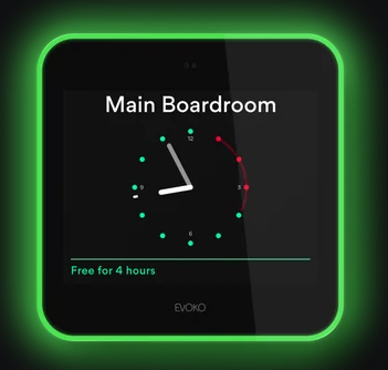 [910.1969.900] Biamp Evoko Liso Room Manager self-hosted room booking display 8" Black