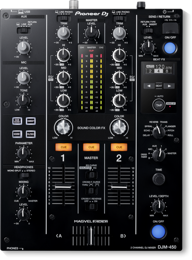 [DJM-450] Pioneer DJ DJM-450 2 Kanaals DJ Mengpaneel