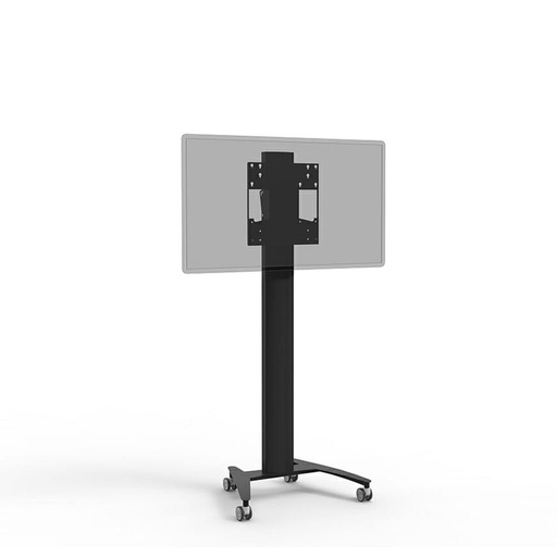 [TRS18BV44B] ErgoXS TRS18AV44B Single Column TV Trolley 60kg Black