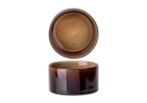[5950111] Cosy & Trendy 5950111 Quintana Bowl 11(Ø)x6cm 40cl Amber