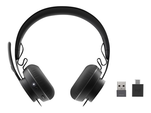 [981-000914] Logitech 981-000914 UC Zone draadloze Bluetooth-headset zwart