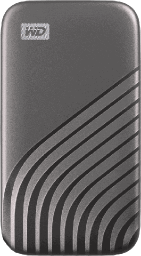 [WDBAGF5000AGY-WESN] Western Digital WDBAGF5000AGY-WESN External SSD MyPassport 500GB Gray