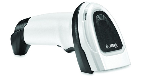 [DS8108-SR6U2100SGW] Zebra barcode scanner with stand DS8108 White - DS8108-SR6U2100SGW