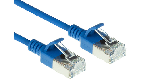 [DC7602] Câble ACT U/FTP 2m LSZH CAT6A Snagless Bleu - DC7602