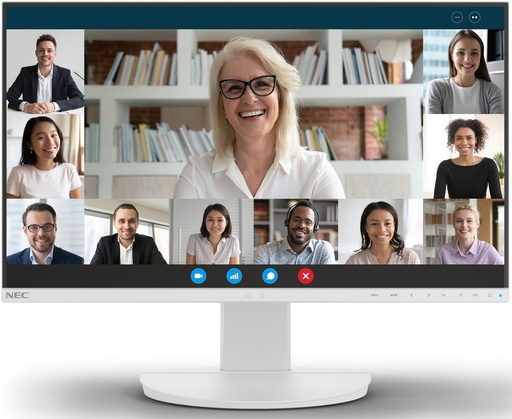 [60005246] Moniteur d'entreprise Sharp/NEC EA242F MULTISYNC 24" Full HD 250 nits Blanc