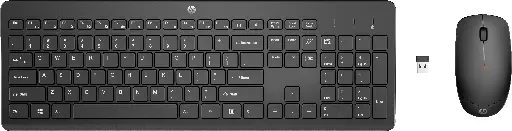 [18H24AA#ABB] HP 18H24AA#ABB Draadloze Toetsenbord en Muis combo QWERTY Zwart