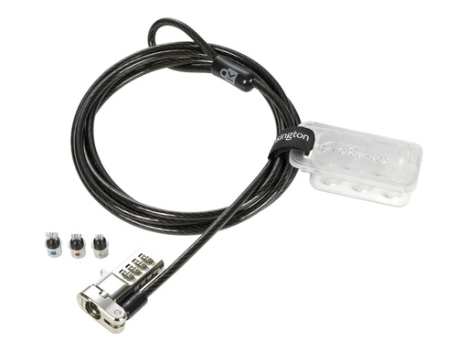 [K62316WW] Kensington K62316WW opnieuw instelbaar laptop combinatieslot - 