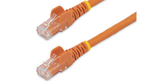 [N6PATC1MOR] Startech N6PATC1MOR UTP Kabel 1m Oranje Snagless UTP Cat6 Patchkabel 