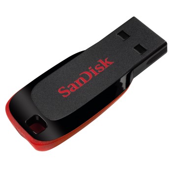 [SDCZ50-016G-B35] Sandisk Cruzer Blade USB-Stick 16GB USB2.0 Zwart