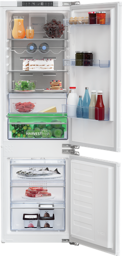 [7523020018] Réfrigérateur/congélateur encastrable Beko BCNA275E4FN, 177,5 cm, 254 l, 224 kWh/an, blanc