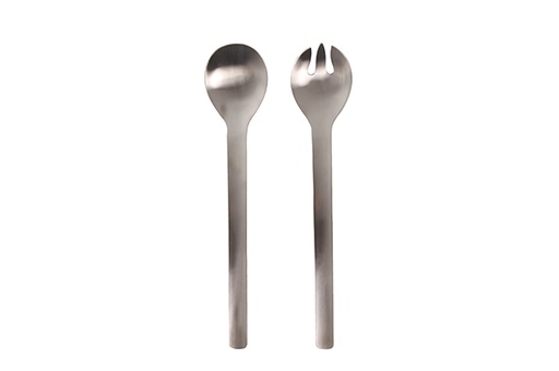 [111320] Cosy & Trendy 111320 Salad Cutlery Stainless Steel 30 cm Matte Gray