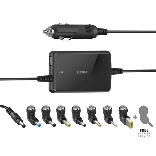 [00200008] Hama 00200008 Universele Auto-notebook Adapter Slim & Light 15, 16,19V/70W
