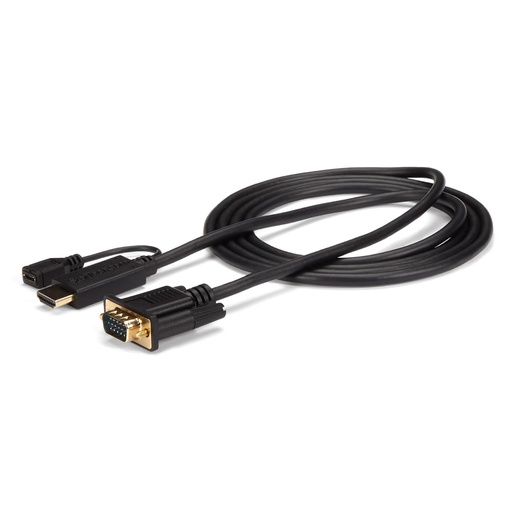 [HD2VGAMM3] Startech HD2VGAMM3 HDMI to VGA Active Converter Cable 91cm Black