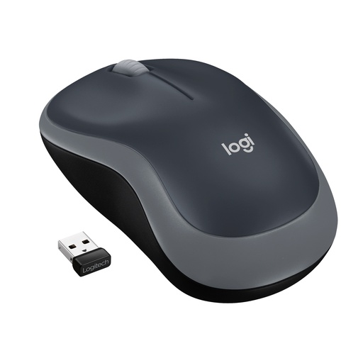 [910-002235] Logitech Draadloze muis M185 1000DPi Grijs