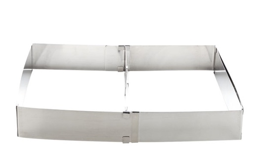 [03097] Cosy & Trendy 03097 Baking Pan Adjustable 27.5x52.5x5cm Metal Gray