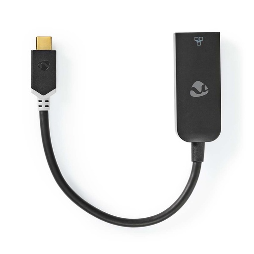 [CCBW64952AT02] Nedis CCBW64952AT02 USB-C netwerkadapter USB 3.2 gen 1 Zwart