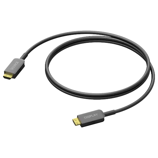 [CLV210A/15] Procab CLV210A/15 Actieve Optische HDMI Kabel 15m Highflex Grijs