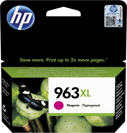 [3JA28AE#BGX] HP ink cartridge 963XL High Yield Magenta - 3JA28AE#BGX