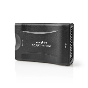[VCON3463BK] Nedis VCON3463BK Scart - HDMi Convertor 1-Weg 1080p Zwart