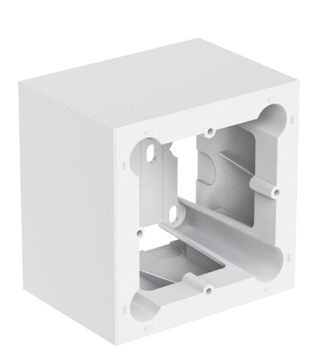 [WB200/SW] WB200/SW WALL BOX FOR WP & DWP SERIES 80x80 MM WALL PANEL - SURFACE MOUNT - BLACK