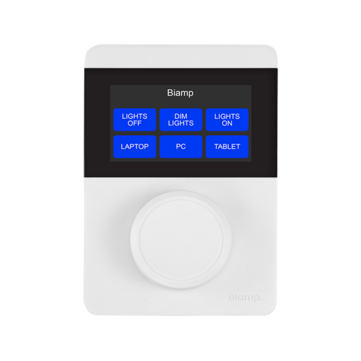 [911.0692.900] Biamp Apprimo TEC-X 1000 Tesira control panel Touchscreen White