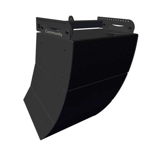 [911.1188.900] Biamp Community IV6-1122/15B Array Speaker 120x15° 12" 400W @ 16Ω Black