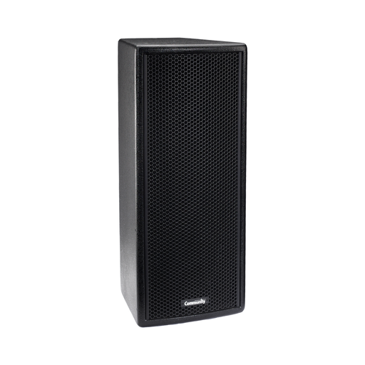 [911.1308.900] Biamp Community Enceinte à montage en surface Full Range 2x6,5" 200W @ 4Ω Noir - V2-26B