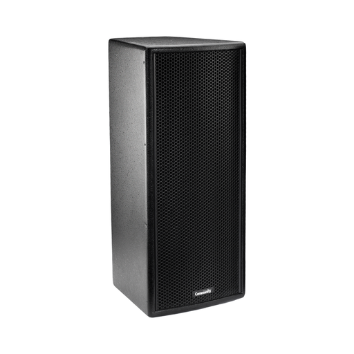 [911.0574.900] Biamp Community Enceinte à montage en surface Full Range 2x8" 300W @ 4Ω Noir - V2-28B
