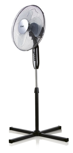 [DO8140] Domo DO8140 Statiefventilator Ø 40 cm 40W Kantelbaar Zwart