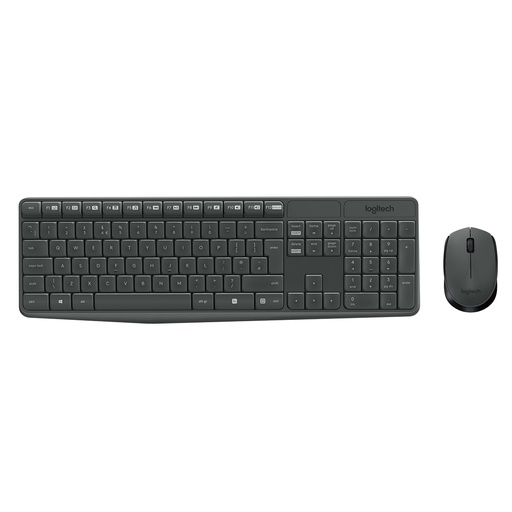 [920-007911] Logitech MK235 Draadloos Toetsenbord en Muis Combo Grijs