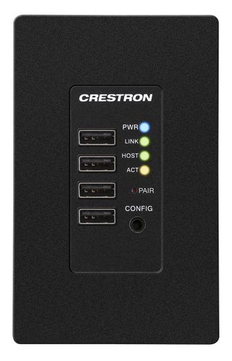 [DM-NUX-R2-1G-B] Crestron DM-NUX-R2 DM-NUX USB-eindpunt voor extern apparaat Wandpaneel Zwart
