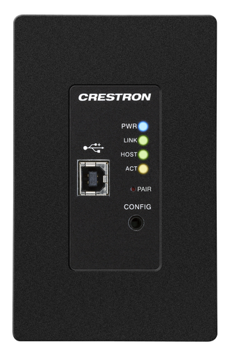 [DM-NUX-L2-1G-B] Crestron DM-NUX-L2 DM-NUX USB Hôte Périphérique Routage Point de terminaison Plaque murale Noir