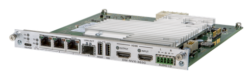 [DM-NVX-363C] Crestron DM-NVX-363C DM NVX 4K60 4:4:4 HDR Network AV Encoder/Decoder Card Dante Audio