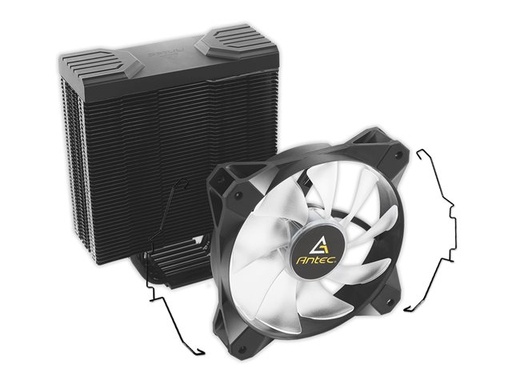 [0-761345-74007-4] Antec FrigusAir 400 PC Lucht koeler aRGB 1 Ventilator - 0-761345-74007-4