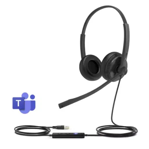 [UH34 DUAL TEAMS] Yealink UH34 Headset Dual Teams USB-A 