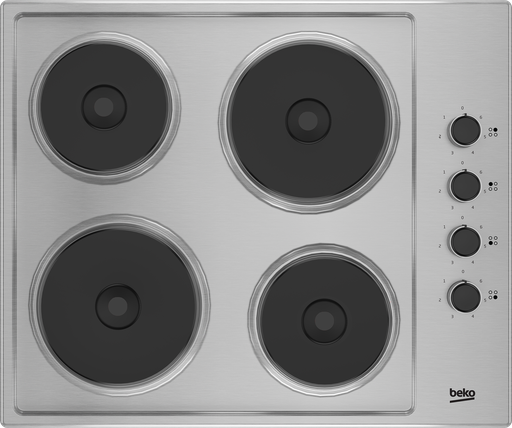 [HIGE64100X] Beko HIGE64100X Elektrische Kookplaat 60cm RVS