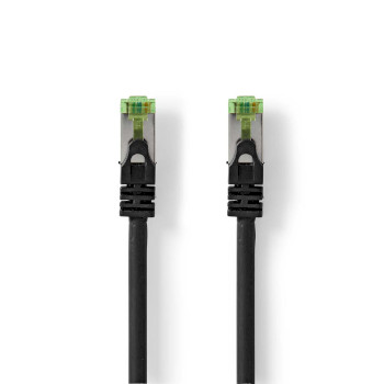 [CCGP85420BK100] Nedis CCGP85420BK100 CAT7 Network Cable S/FTP RJ45 10m LSZH Black