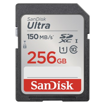 [SDSDUNC-256G-GN6IN] Sandisk Ultra geheugenkaart 256 GB SDXC SDSDUNC-256G-GN6IN