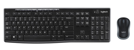 [920-004524] Logitech 920-004524 MK270 Wireless Combo Keyboard & Mouse USB-A Black