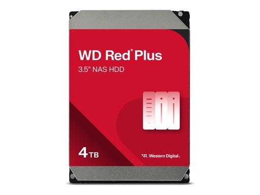 [WD40EFPX] Western Digital red plus NAS harde schijf 4TB - WD40EFPX
