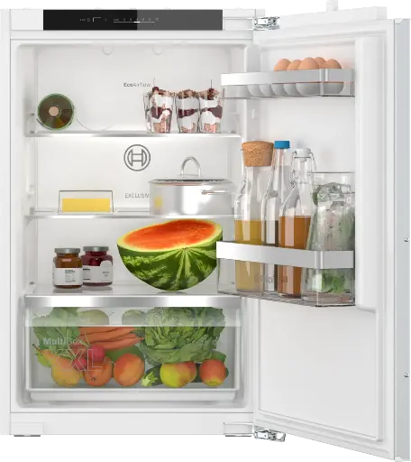 [KIR21EFE0] Bosch KIR21EFE0 Built-in Refrigerator Series 4 88cm 136l Door-on-door E-Class White