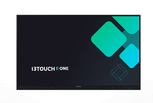 [10010353] i3TOUCH E-ONE 75 4K 75" interactief Flat panel Display