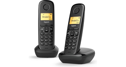 [L36852-H2812-M201] Gigaset a270 Duo Zwart